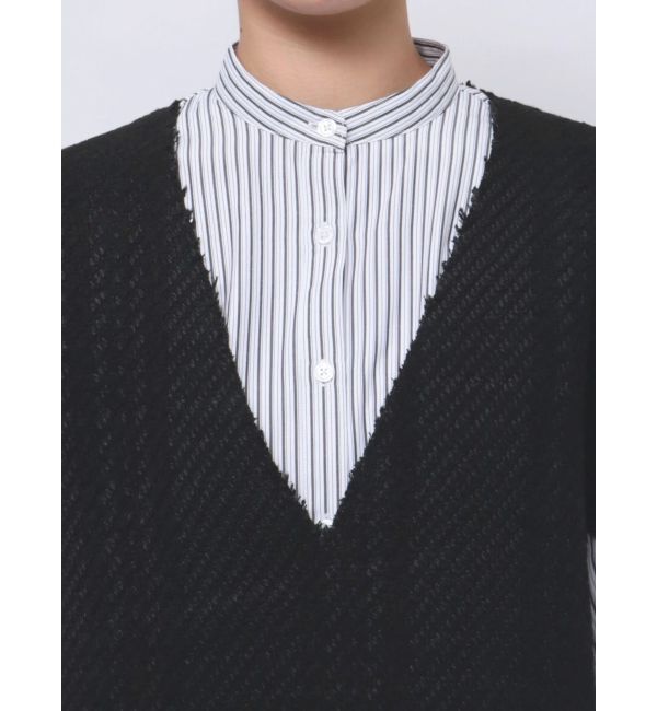 MURUA「オリジナルツイードシャツワンピース【2way】」|ワンピース|