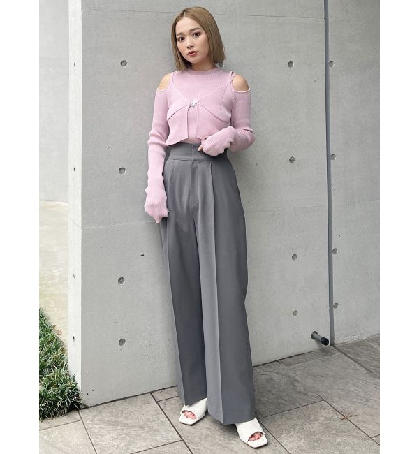 MURUA「センプレワイドパンツ【セットアップ着用可】」|その他|