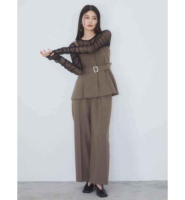 MURUA「センプレワイドパンツ【セットアップ着用可】」|その他|