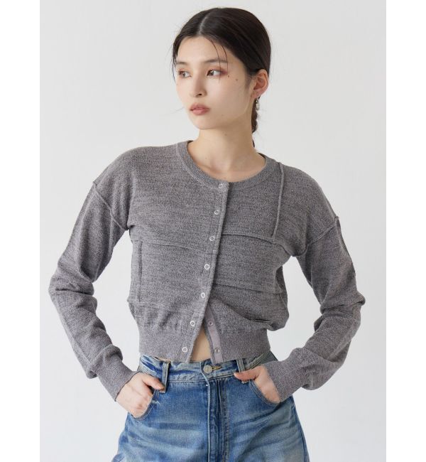 MURUA「スウィッチングカーデ」|カーディガン|