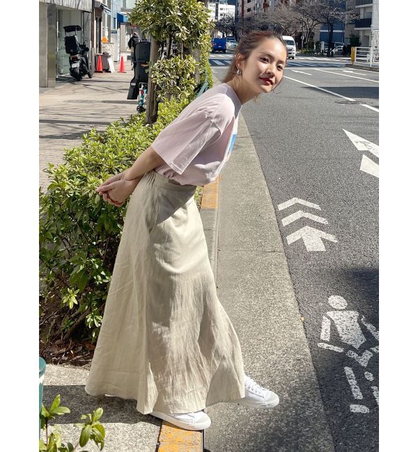 Ungrid「スリットフレアスカート」|スカート|