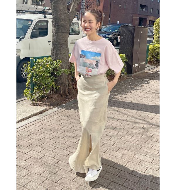 Ungrid「スリットフレアスカート」|スカート|