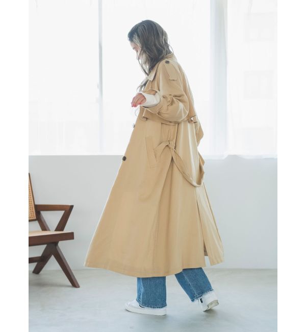 Ungrid「ルーズトレンチコート」|トレンチコート|