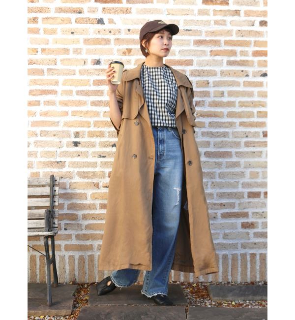 Ungrid「ルーズトレンチコート」|トレンチコート|