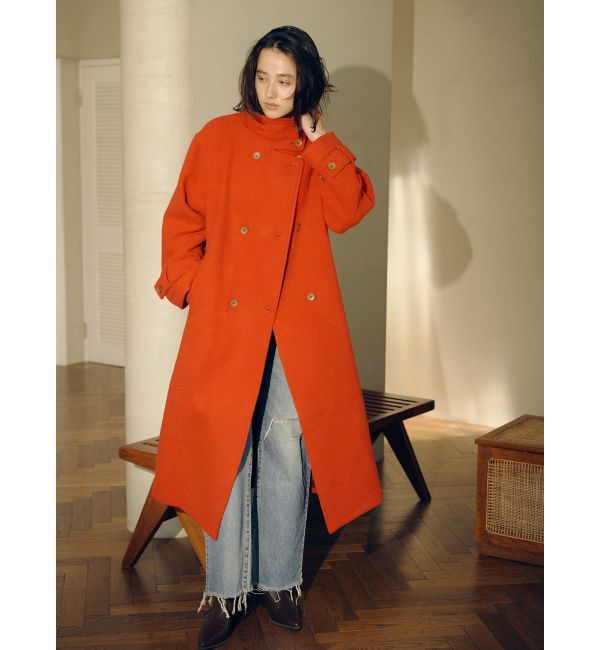 Ungrid「スタンドカラールーズコート」|その他|