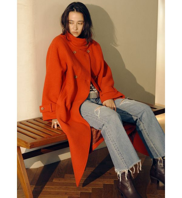 Ungrid「スタンドカラールーズコート」|その他|