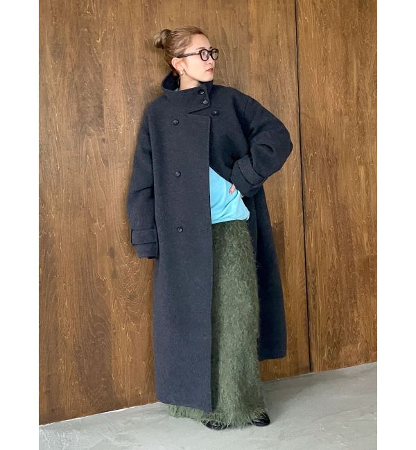 Ungrid「スタンドカラールーズコート」|その他|