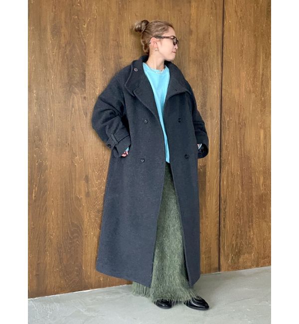 Ungrid「スタンドカラールーズコート」|その他|