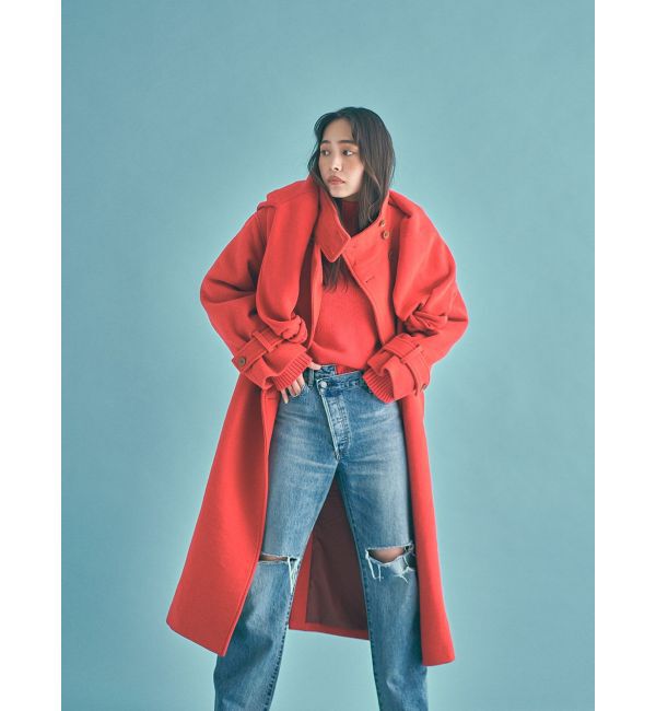 Ungrid「スタンドカラールーズコート」|その他|