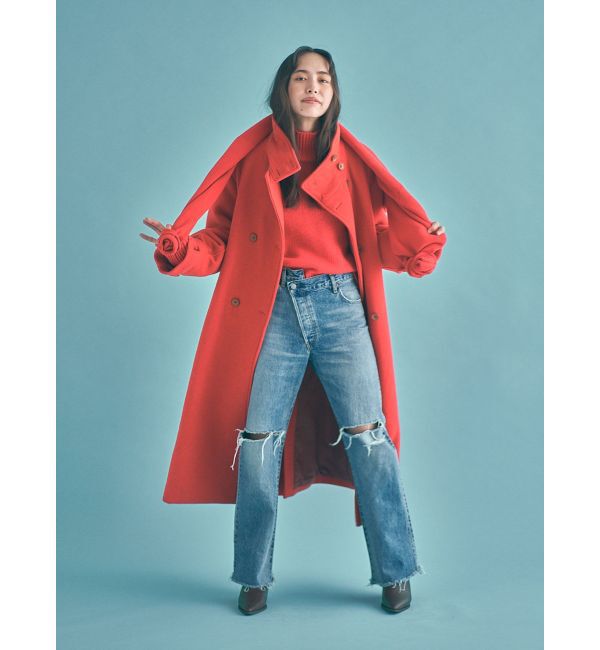 Ungrid「スタンドカラールーズコート」|その他|