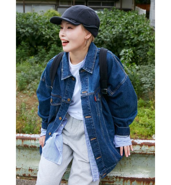 Ungrid「ビッグシルエットデニムジャケット」|デニムジャケット|
