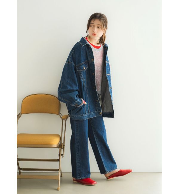 Ungrid「ビッグシルエットデニムジャケット」|デニムジャケット|