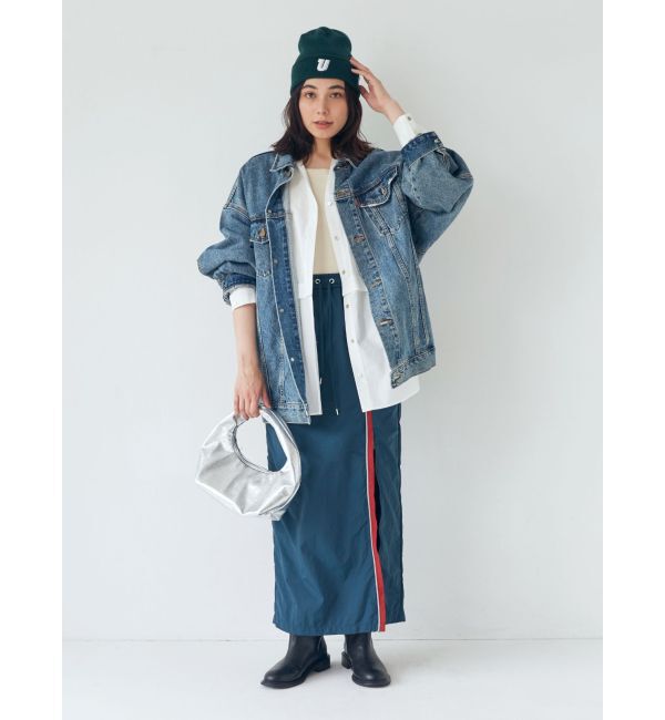 Ungrid「ビッグシルエットデニムジャケット」|デニムジャケット|