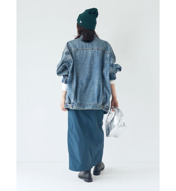 Ungrid「ビッグシルエットデニムジャケット」|デニムジャケット|