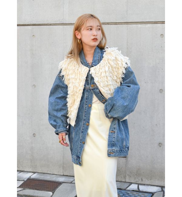 Ungrid「ビッグシルエットデニムジャケット」|デニムジャケット|