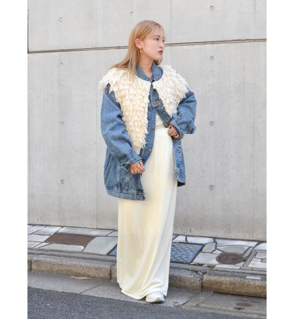 Ungrid「ビッグシルエットデニムジャケット」|デニムジャケット|