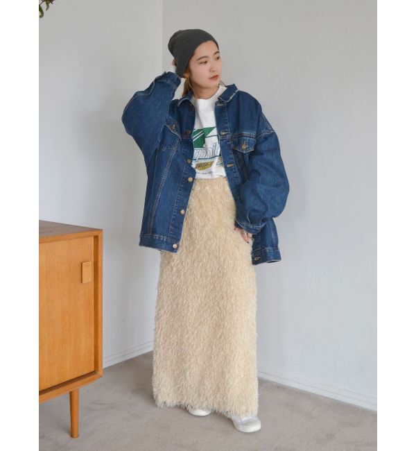 Ungrid「ビッグシルエットデニムジャケット」|デニムジャケット|