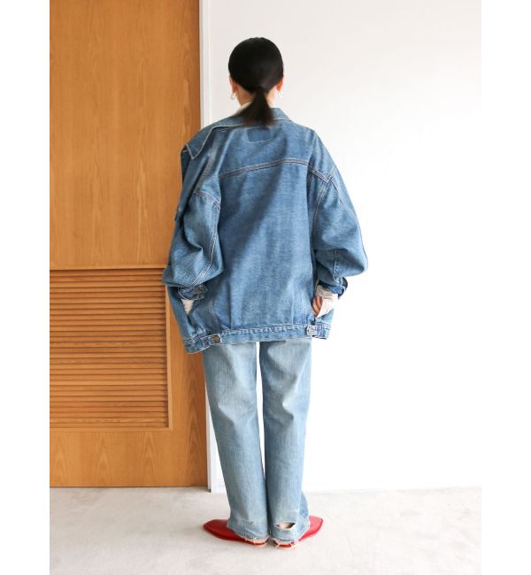 Ungrid「ビッグシルエットデニムジャケット」|デニムジャケット|