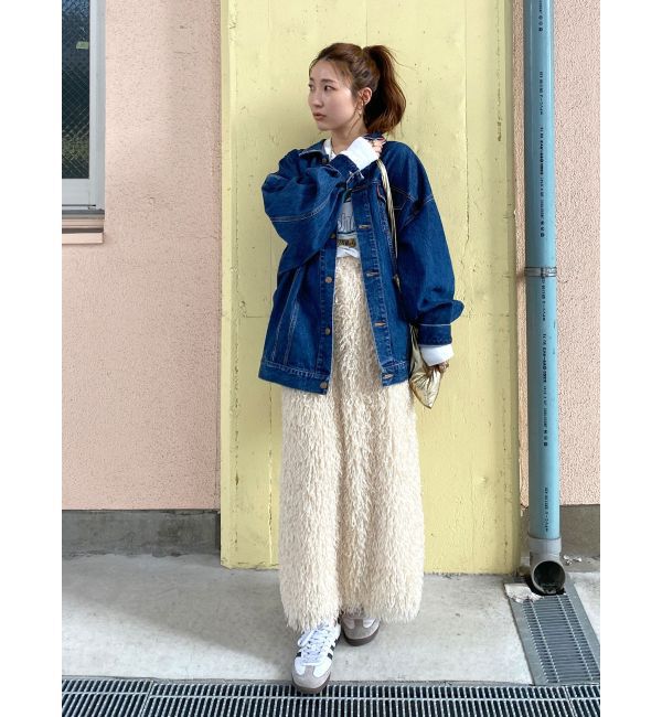 Ungrid「ビッグシルエットデニムジャケット」|デニムジャケット|