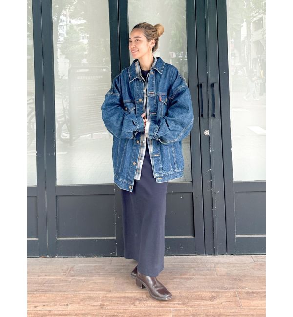 Ungrid「ビッグシルエットデニムジャケット」|デニムジャケット|