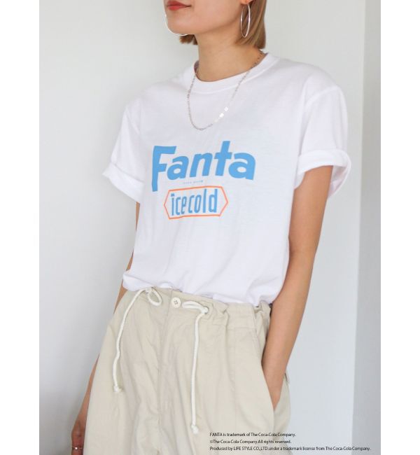 Ungrid「FantaロゴTee」|Tシャツ・カットソー|オフホワイト