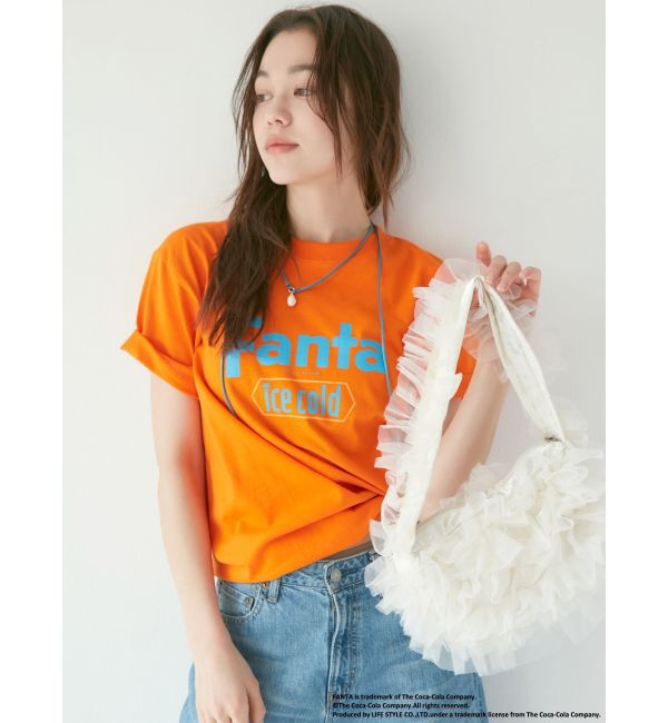 Ungrid「FantaロゴTee」|Tシャツ・カットソー|