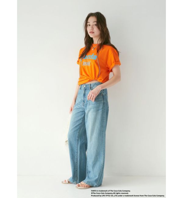 Ungrid「FantaロゴTee」|Tシャツ・カットソー|