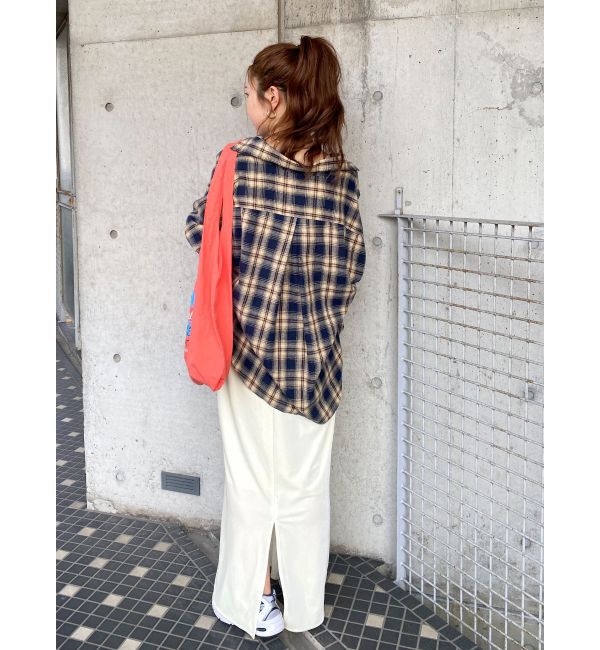 Ungrid「フィットベロアスカート」|タイト|