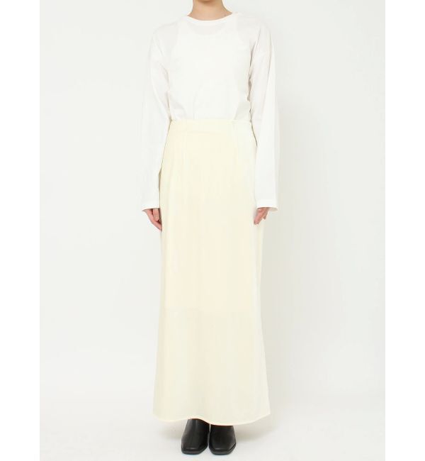 Ungrid「フィットベロアスカート」|タイト|