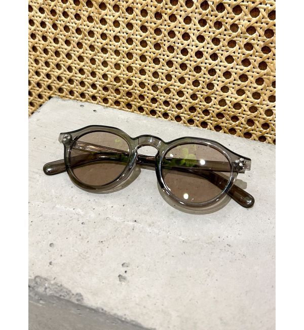 Ungrid「クリアブラウンフレームサングラス」|サングラス|