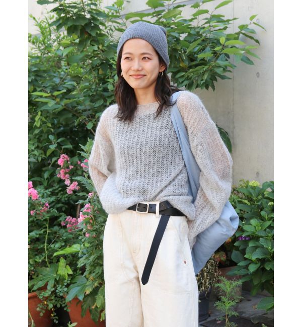 Ungrid「リブ編みニット帽」|ニット帽|