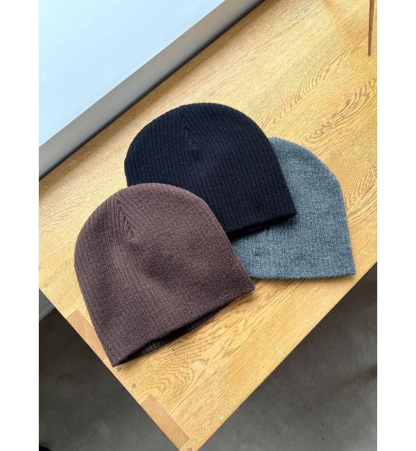 Ungrid「リブ編みニット帽」|ニット帽|