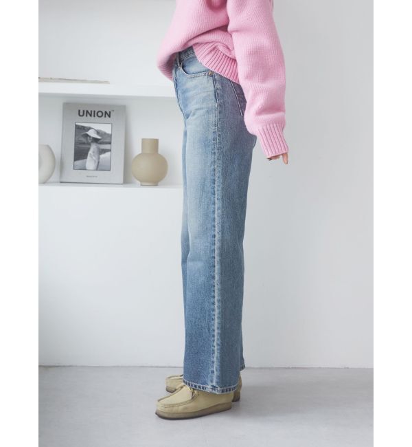 Ungrid「ハイウエストフレアデニム」|デニム|