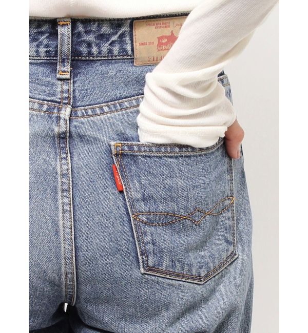 Ungrid「ハイウエストフレアデニム」|デニム|