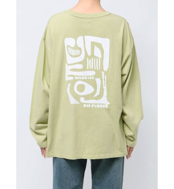 Ungrid「ニュアンスモチーフプリントロングスリーブTee」|Tシャツ・カットソー|