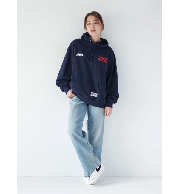 Ungrid「Russell Berkley別注 マルチロゴパーカー」|パーカー|