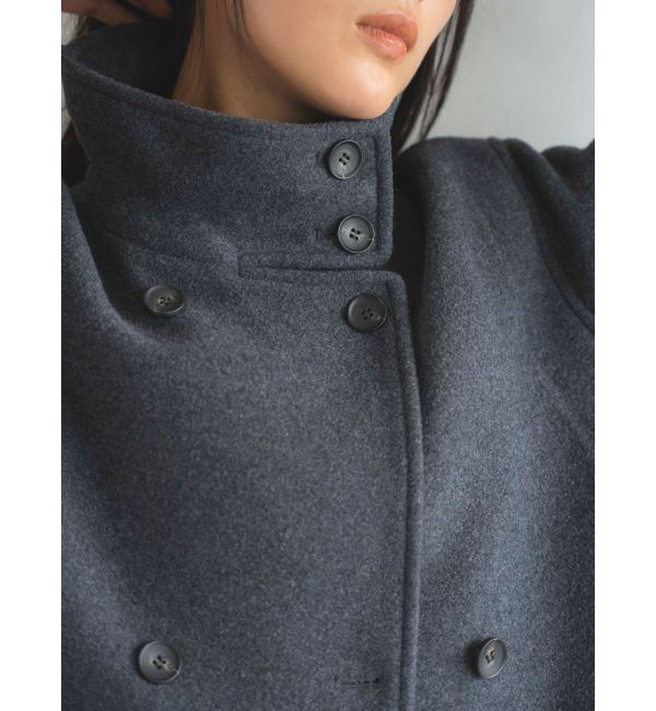 Ungrid「スタンドカラールーズコート」|その他|