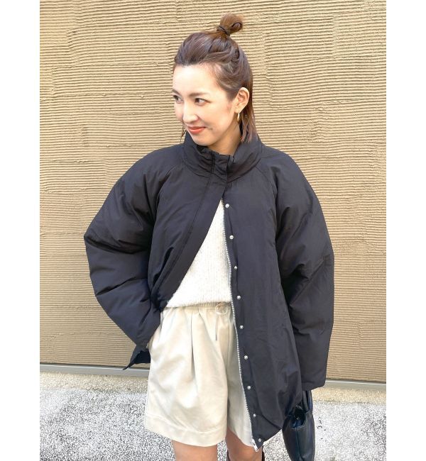 Ungrid「ミドル丈中綿ルーズブルゾン」|ブルゾン・スタジャン|