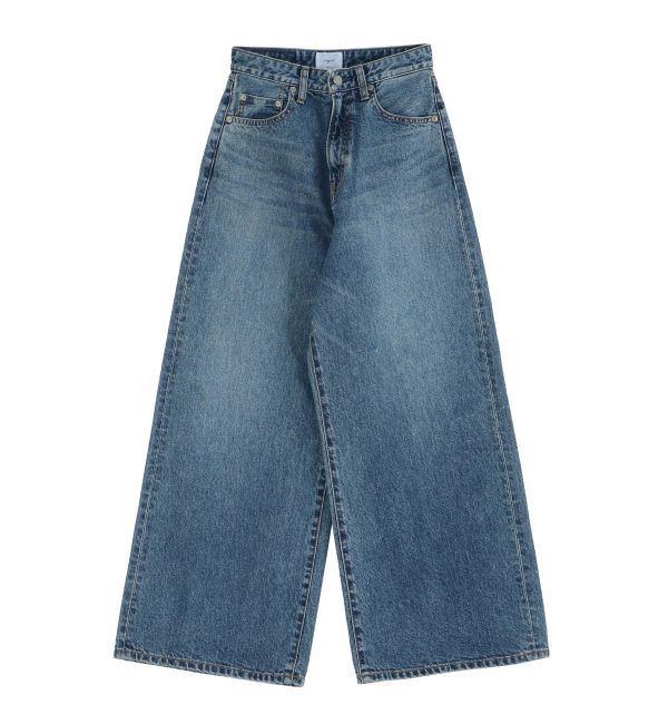 Ungrid「【Ca】ハイウエストルーズデニム」|デニム|