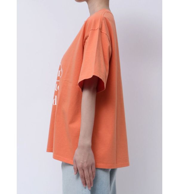 Ungrid「ヴィンテージウォッシュロゴビッグTee」|Tシャツ・カットソー|