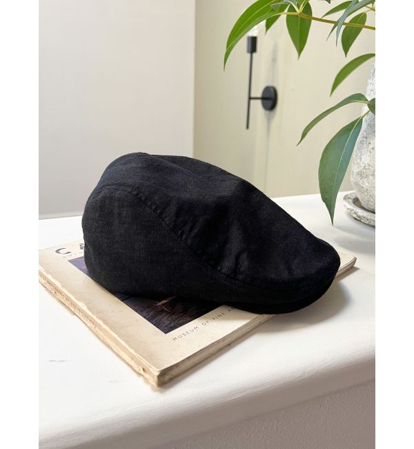 Ungrid「リネン混ハンチング」|ハンチング・ベレー帽|