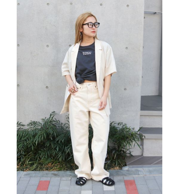 Ungrid「【WEB限定】ワンポイントエンブロイダリーロゴTee」|Tシャツ・カットソー|