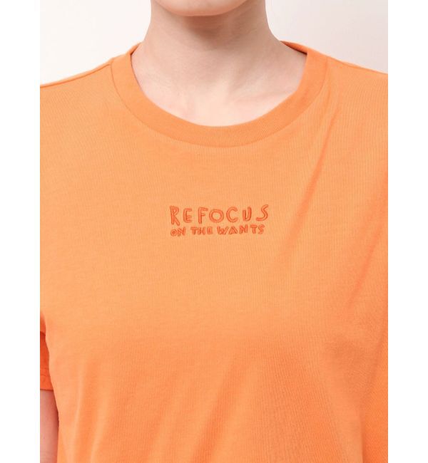 Ungrid「【WEB限定】ワンポイントエンブロイダリーロゴTee」|Tシャツ・カットソー|