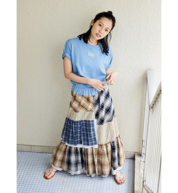 Ungrid「【WEB限定】ワンポイントエンブロイダリーロゴTee」|Tシャツ・カットソー|