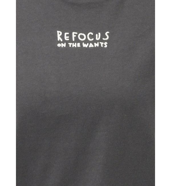 Ungrid「【WEB限定】ワンポイントエンブロイダリーロゴTee」|Tシャツ・カットソー|