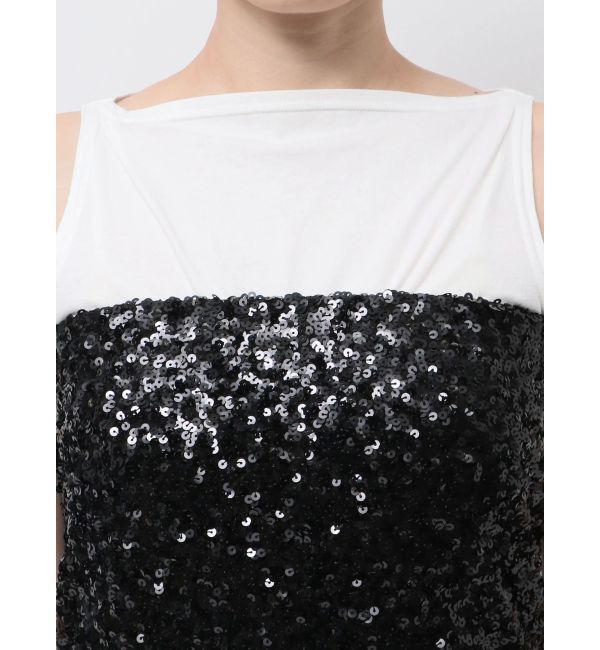 Ungrid「スパンコールビスチェ」|チューブトップ|