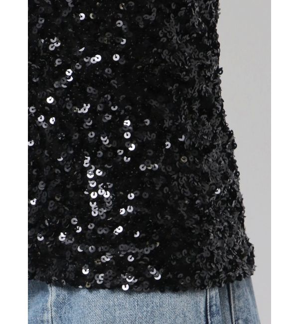 Ungrid「スパンコールビスチェ」|チューブトップ|