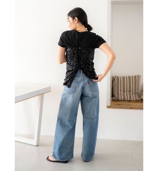 Ungrid「スパンコールビスチェ」|チューブトップ|