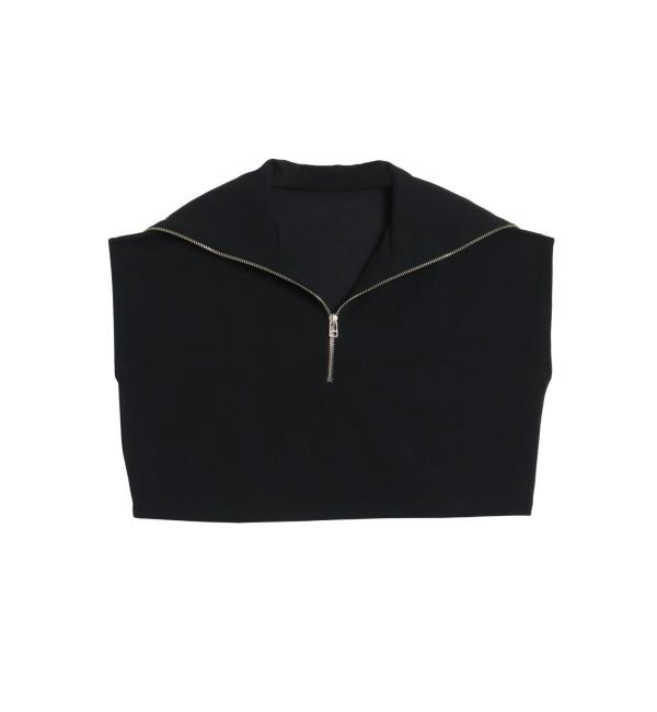 LAGUNAMOON「ショートZIPカットトップス」|Tシャツ・カットソー|