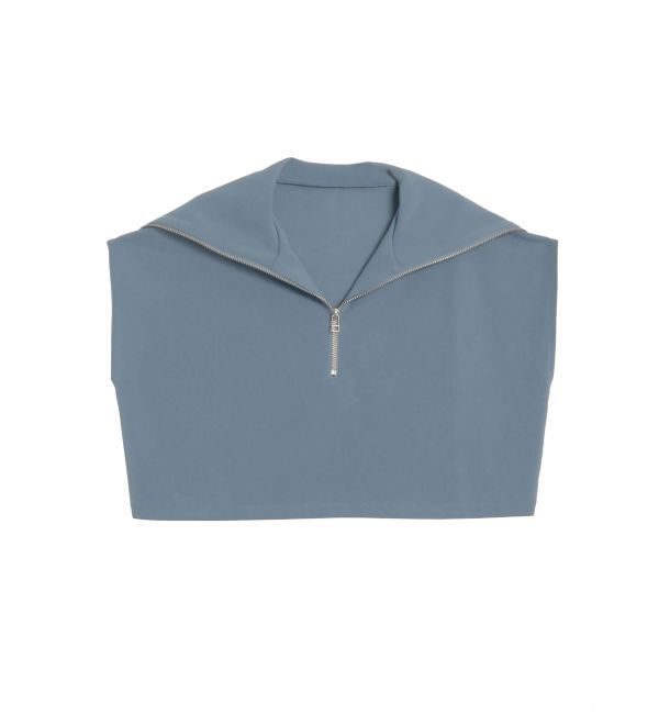 LAGUNAMOON「ショートZIPカットトップス」|Tシャツ・カットソー|